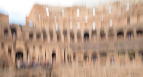 rome colosseum skyview