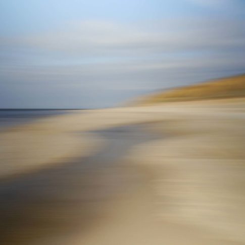 sylt strand mit kliff