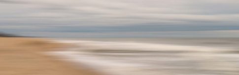 montauk beach blue hour