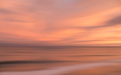 montauk beach late sun